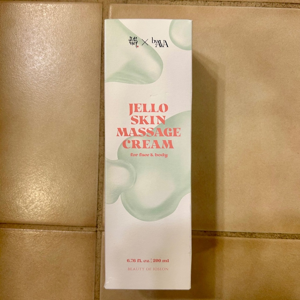 NWT Beauty of Joseon Jelly Skin Massage Cream 200ml